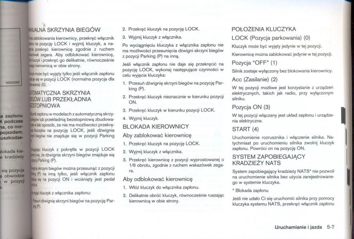 Nissan Qashqai I 1 instrukcja obslugi / page 138