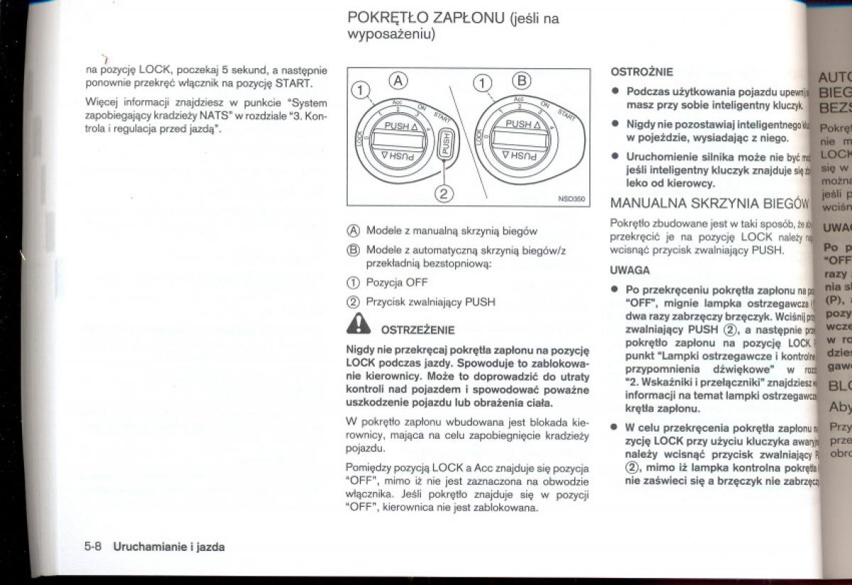 Nissan Qashqai I 1 instrukcja obslugi / page 139