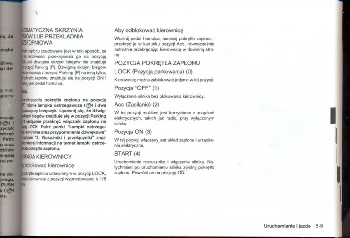 Nissan Qashqai I 1 instrukcja obslugi / page 140