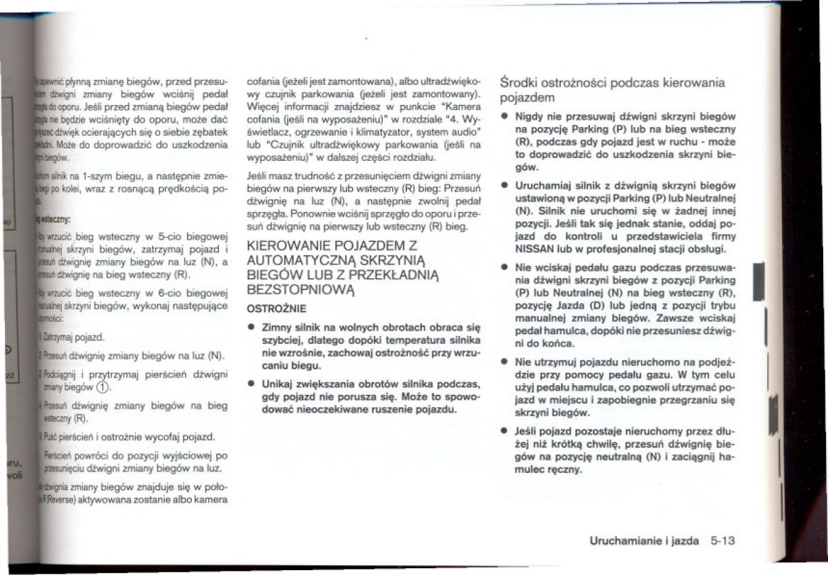 Nissan Qashqai I 1 instrukcja obslugi / page 144