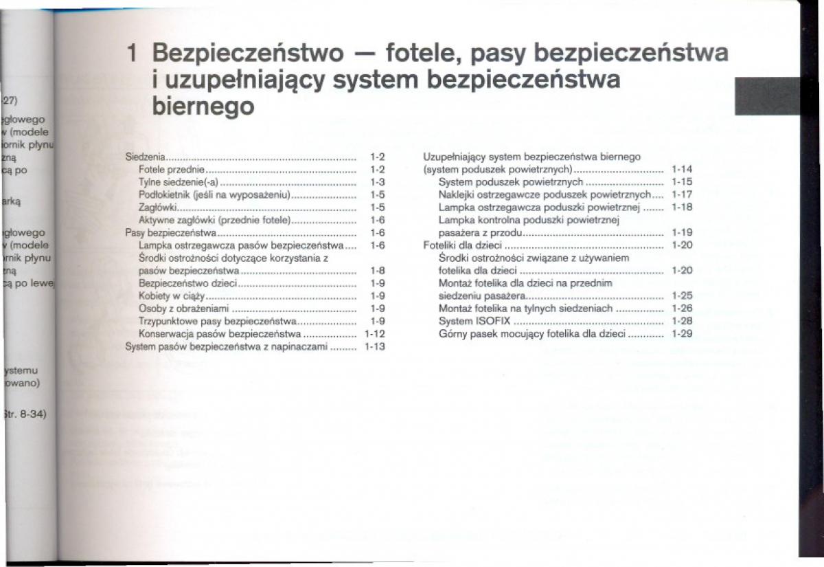 Nissan Qashqai I 1 instrukcja obslugi / page 16