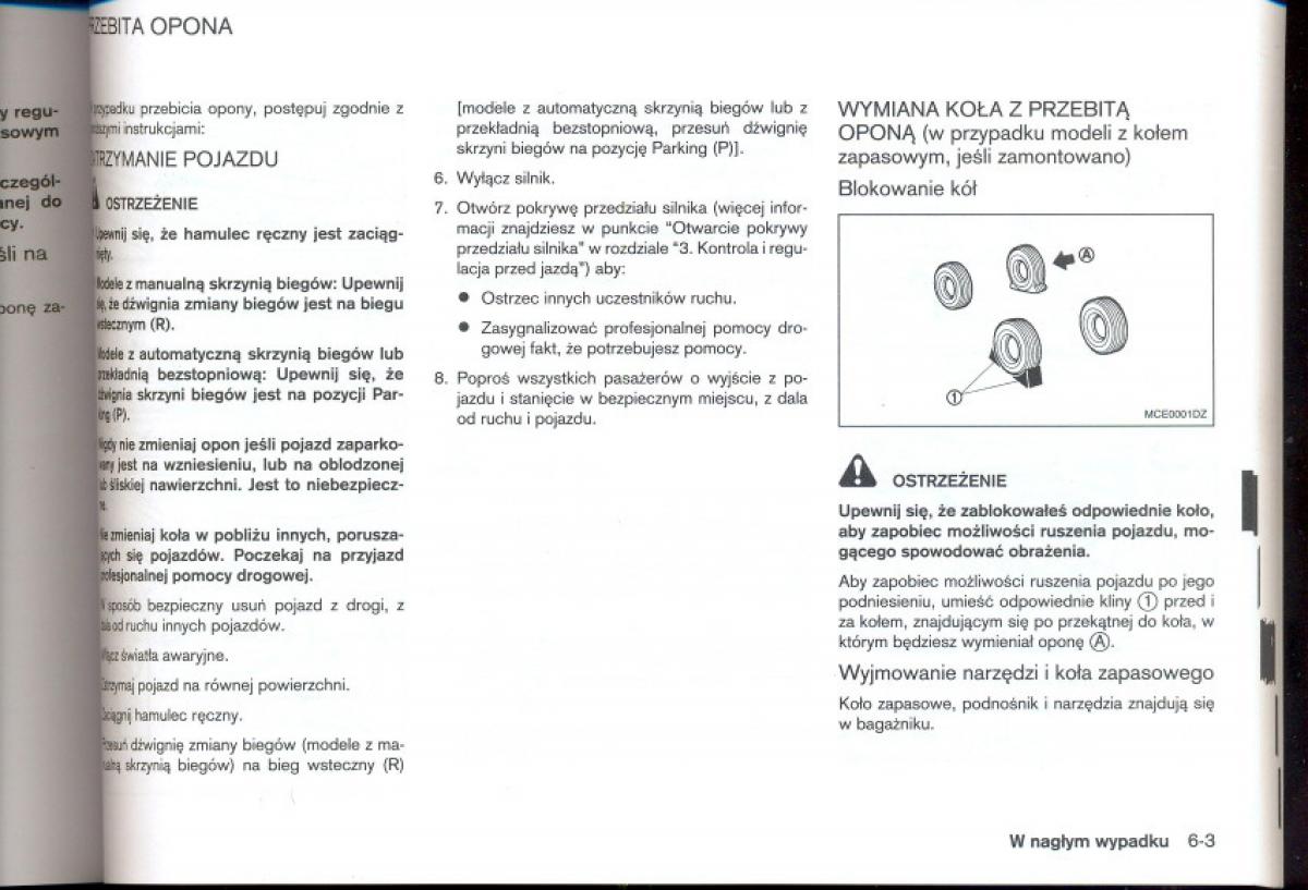 Nissan Qashqai I 1 instrukcja obslugi / page 168