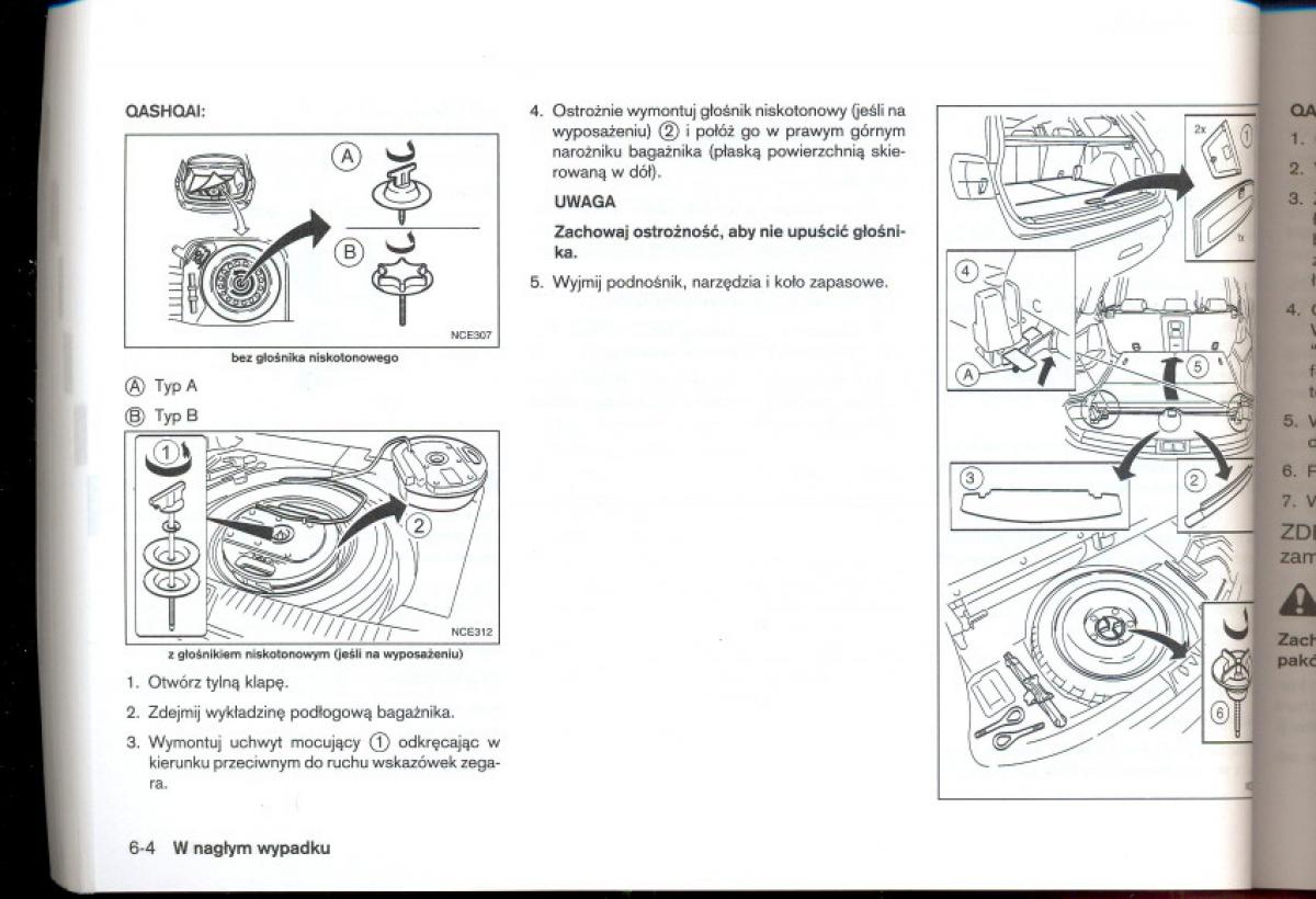 Nissan Qashqai I 1 instrukcja obslugi / page 169