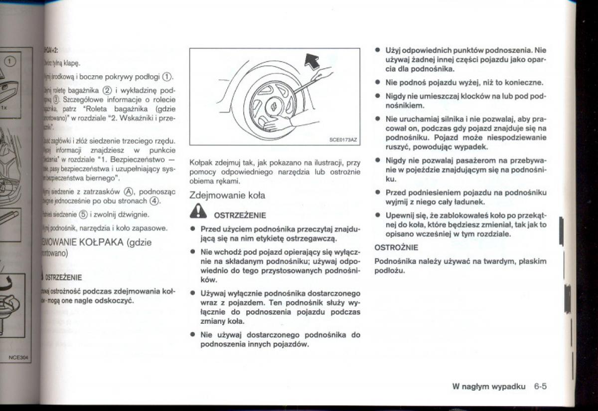 Nissan Qashqai I 1 instrukcja obslugi / page 170