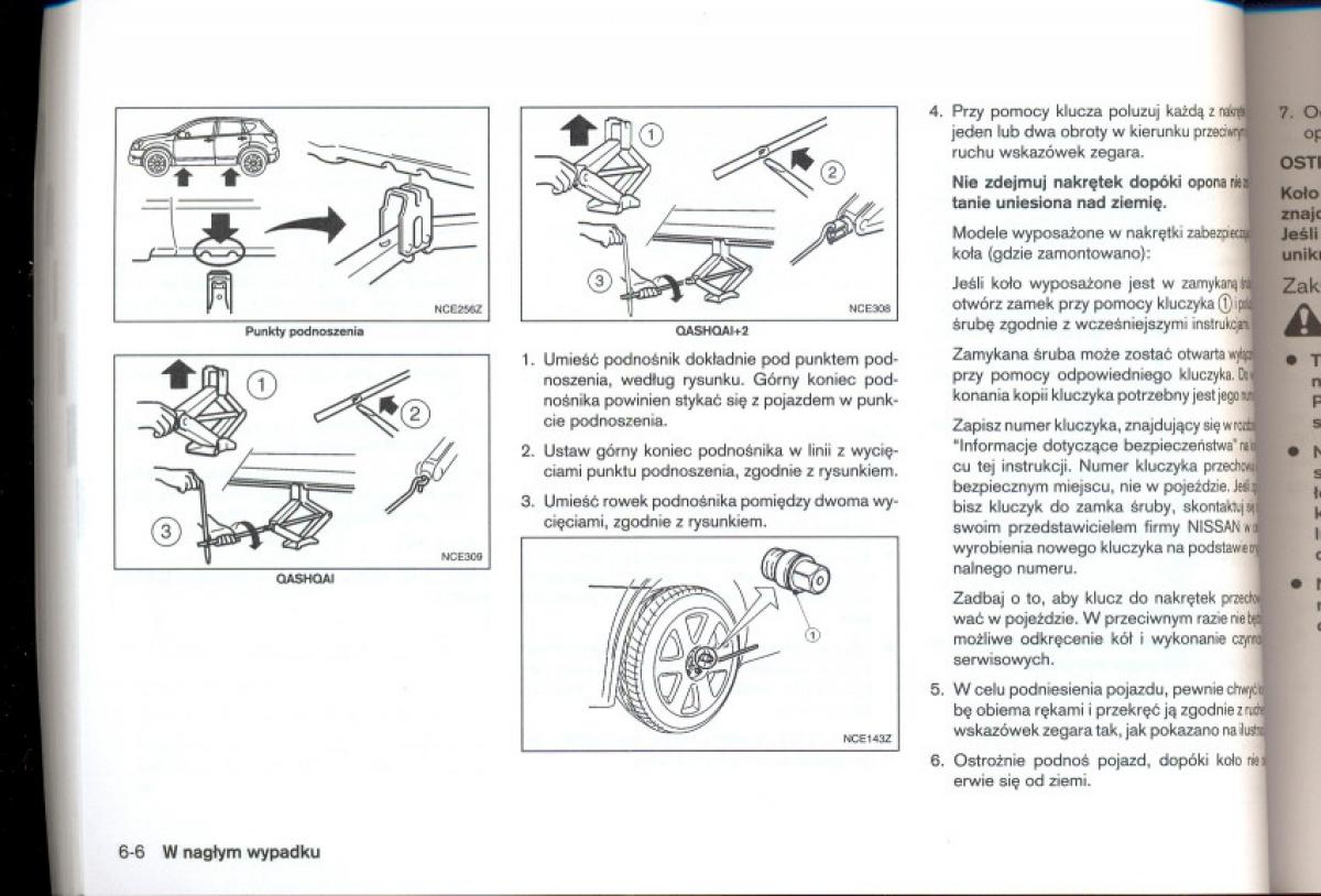 Nissan Qashqai I 1 instrukcja obslugi / page 171