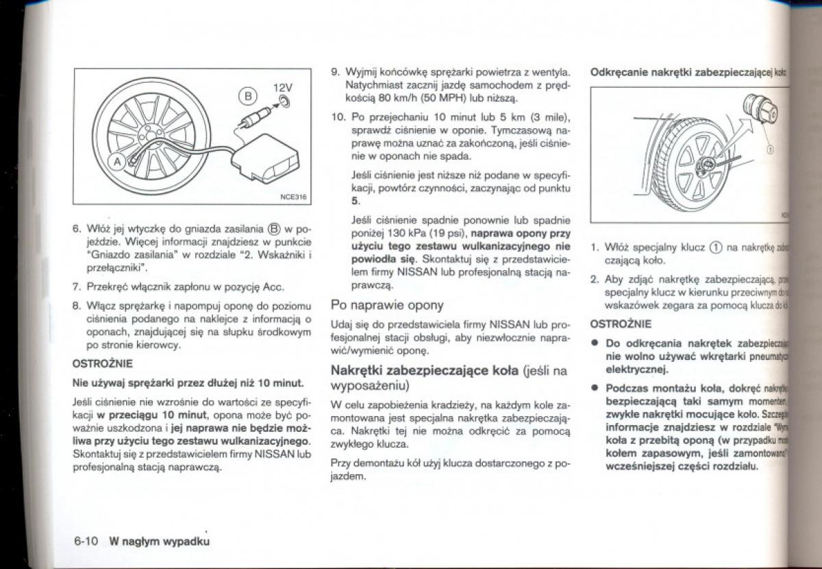 Nissan Qashqai I 1 instrukcja obslugi / page 175