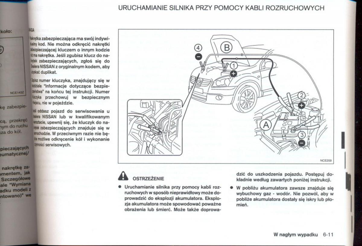 Nissan Qashqai I 1 instrukcja obslugi / page 176