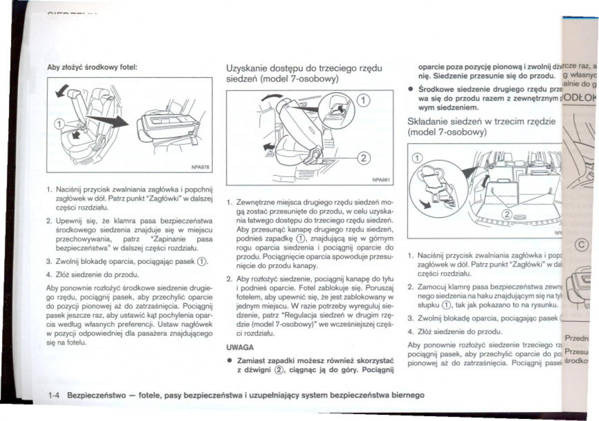 Nissan Qashqai I 1 instrukcja obslugi / page 19