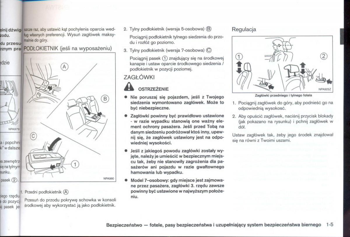 Nissan Qashqai I 1 instrukcja obslugi / page 20