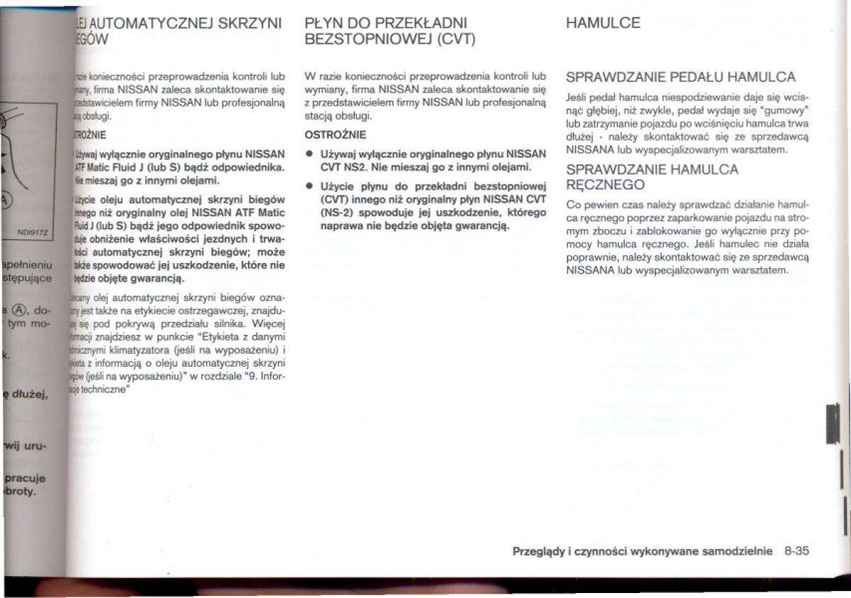 Nissan Qashqai I 1 instrukcja obslugi / page 222