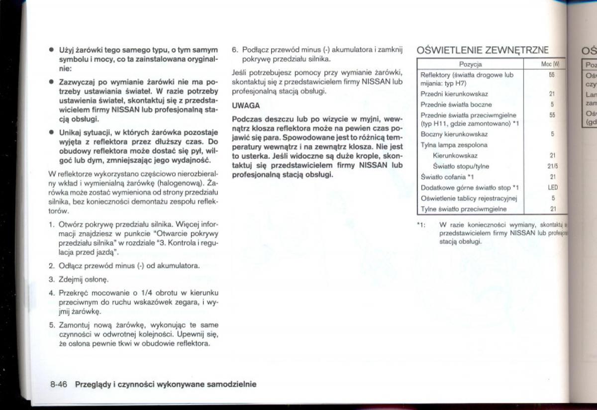 Nissan Qashqai I 1 instrukcja obslugi / page 233