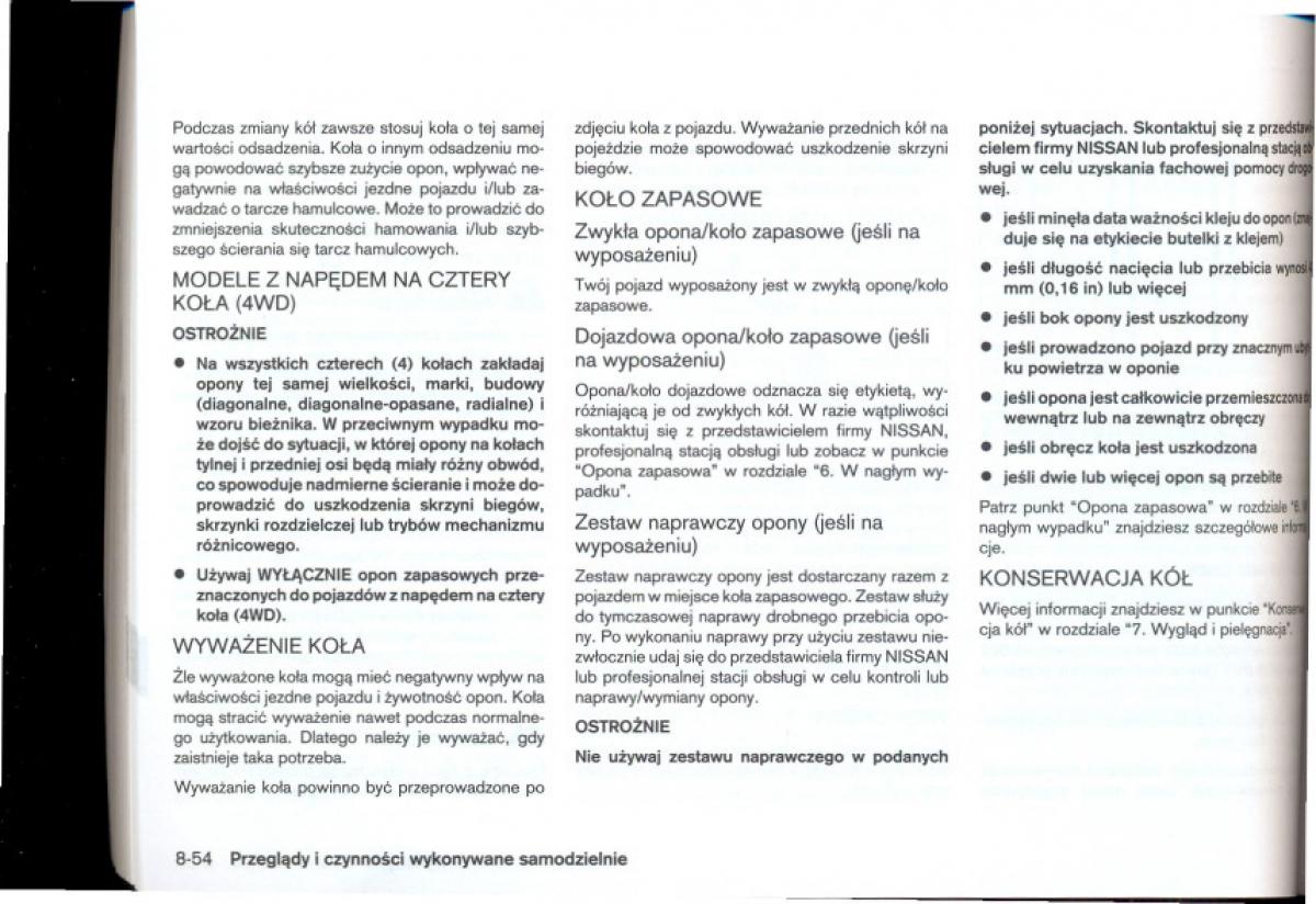 Nissan Qashqai I 1 instrukcja obslugi / page 241