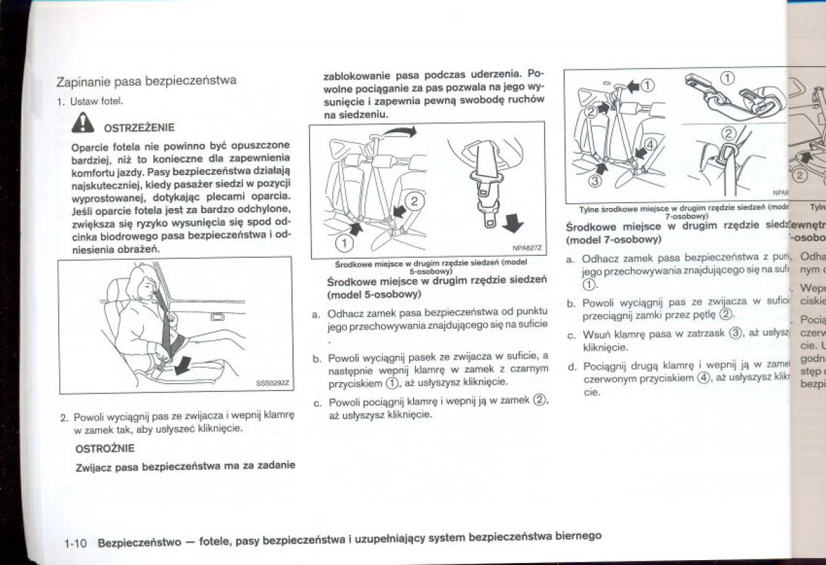 Nissan Qashqai I 1 instrukcja obslugi / page 25