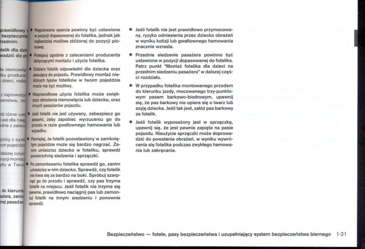 Nissan Qashqai I 1 instrukcja obslugi / page 36