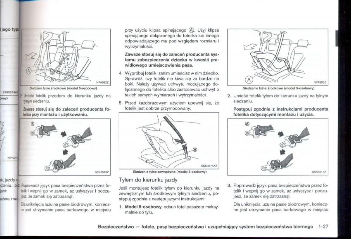 Nissan Qashqai I 1 instrukcja obslugi / page 42