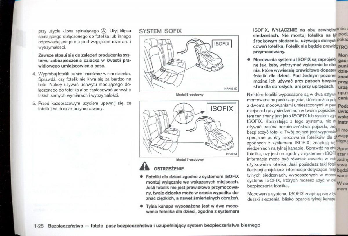 Nissan Qashqai I 1 instrukcja obslugi / page 43