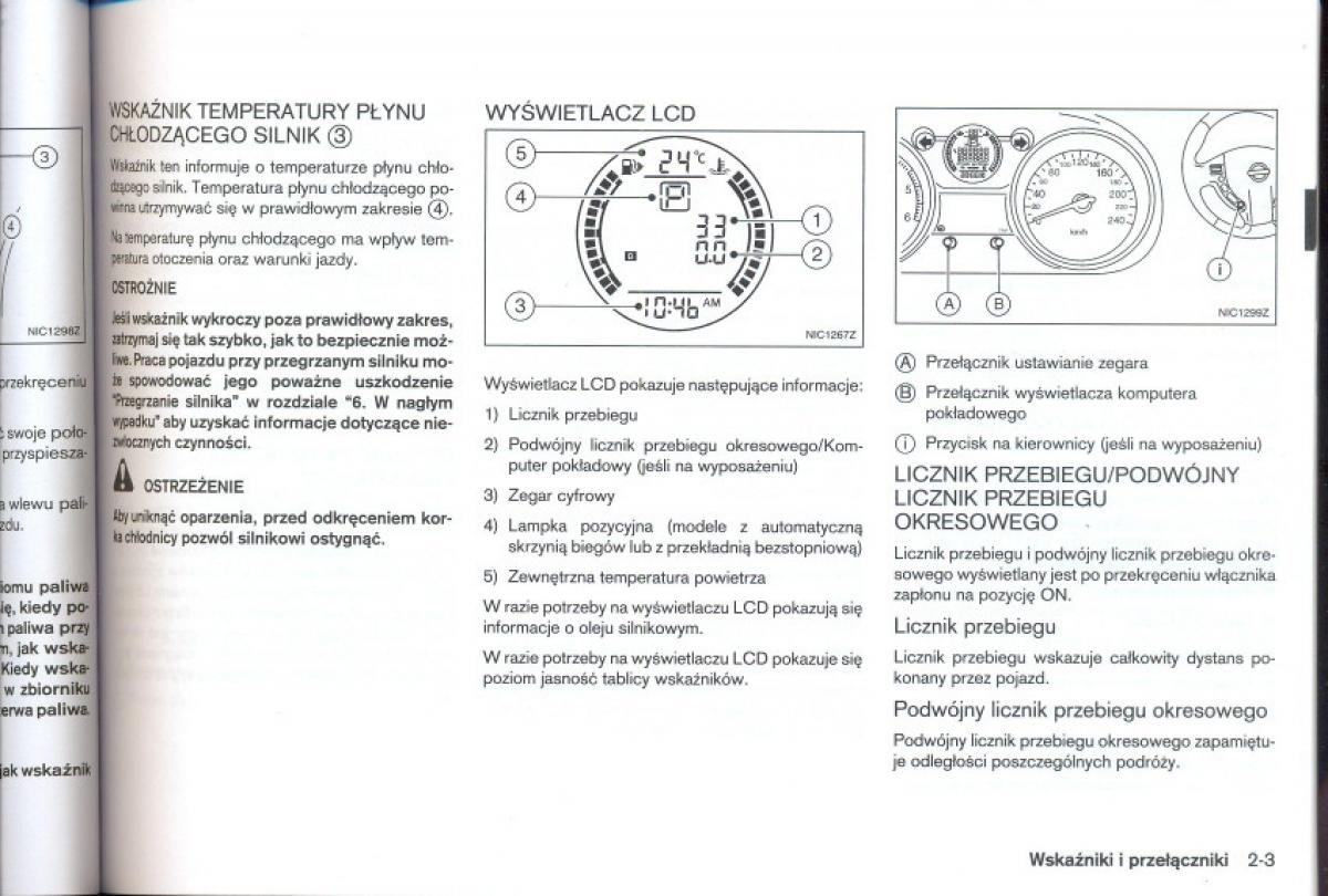 Nissan Qashqai I 1 instrukcja obslugi / page 49