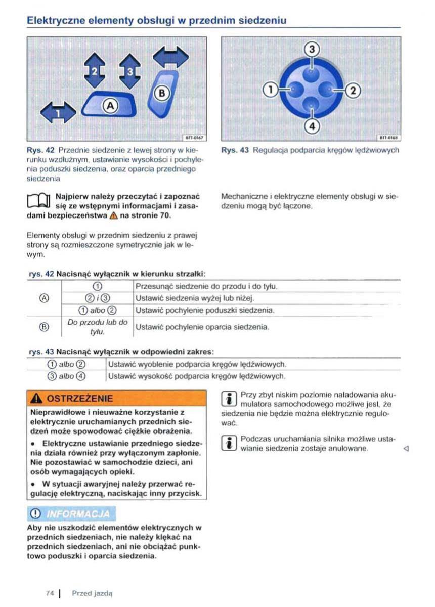 VW Sharan II 2 instrukcja obslugi / page 76