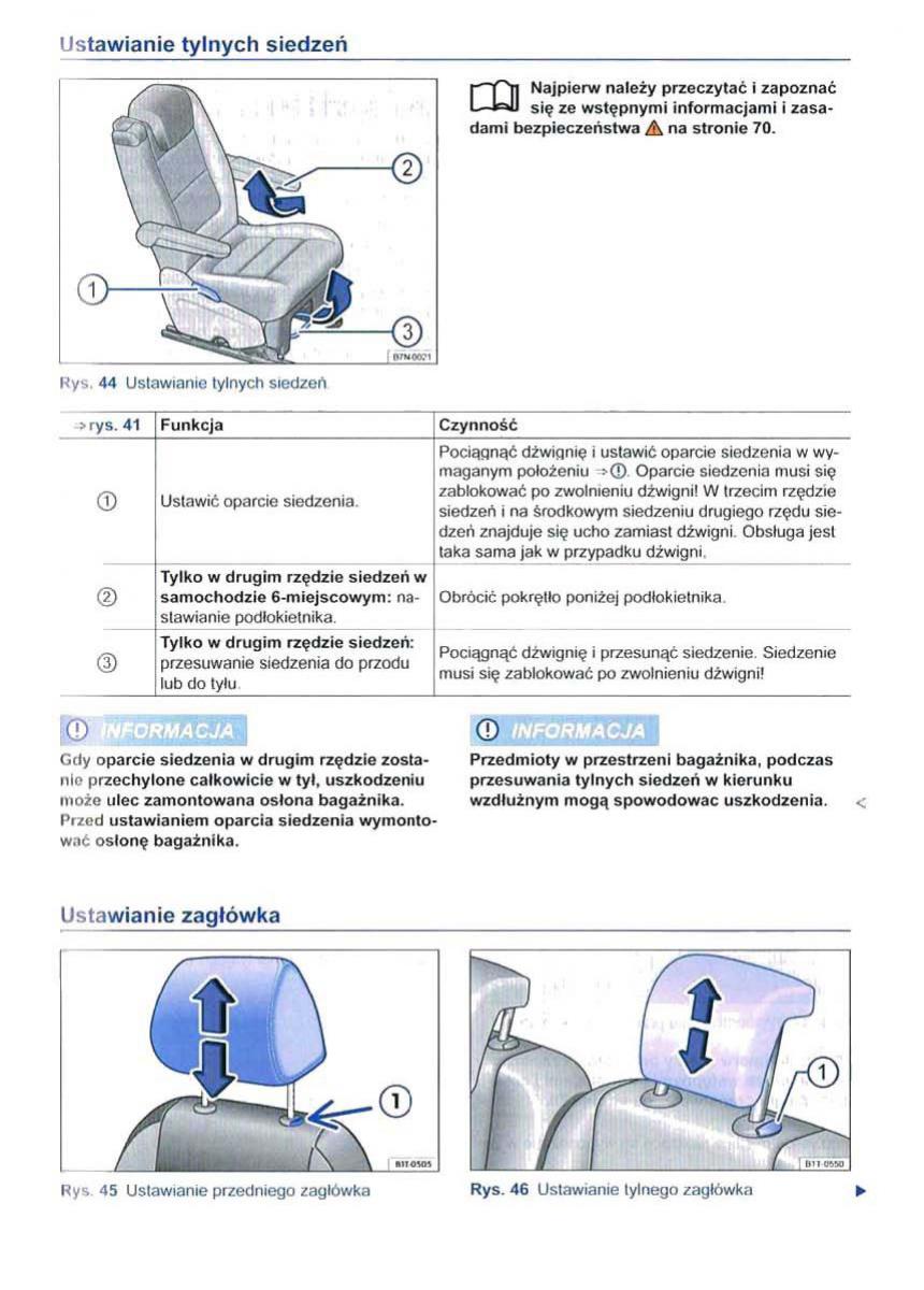 VW Sharan II 2 instrukcja obslugi / page 77