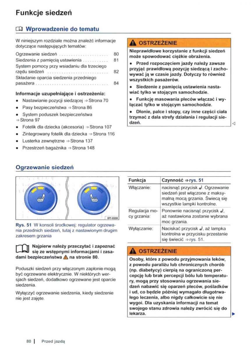 VW Sharan II 2 instrukcja obslugi / page 82