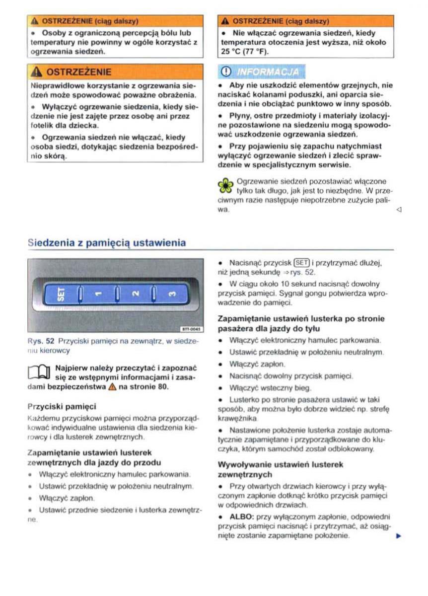 VW Sharan II 2 instrukcja obslugi / page 83