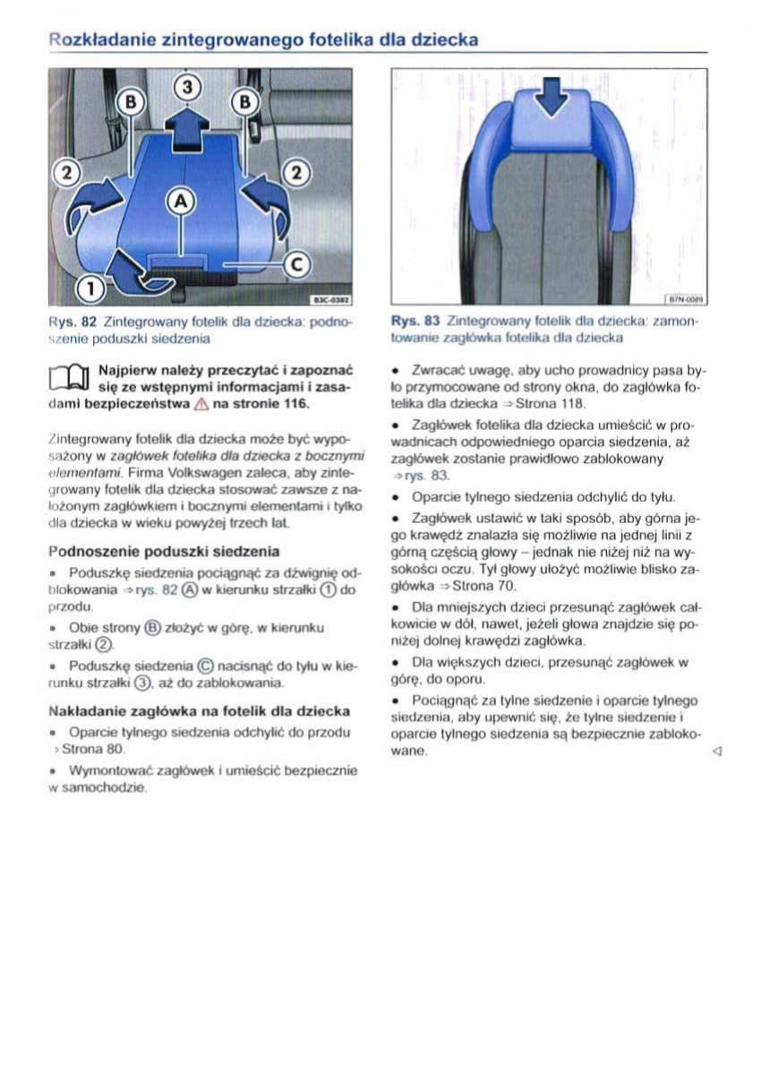 VW Sharan II 2 instrukcja obslugi / page 119