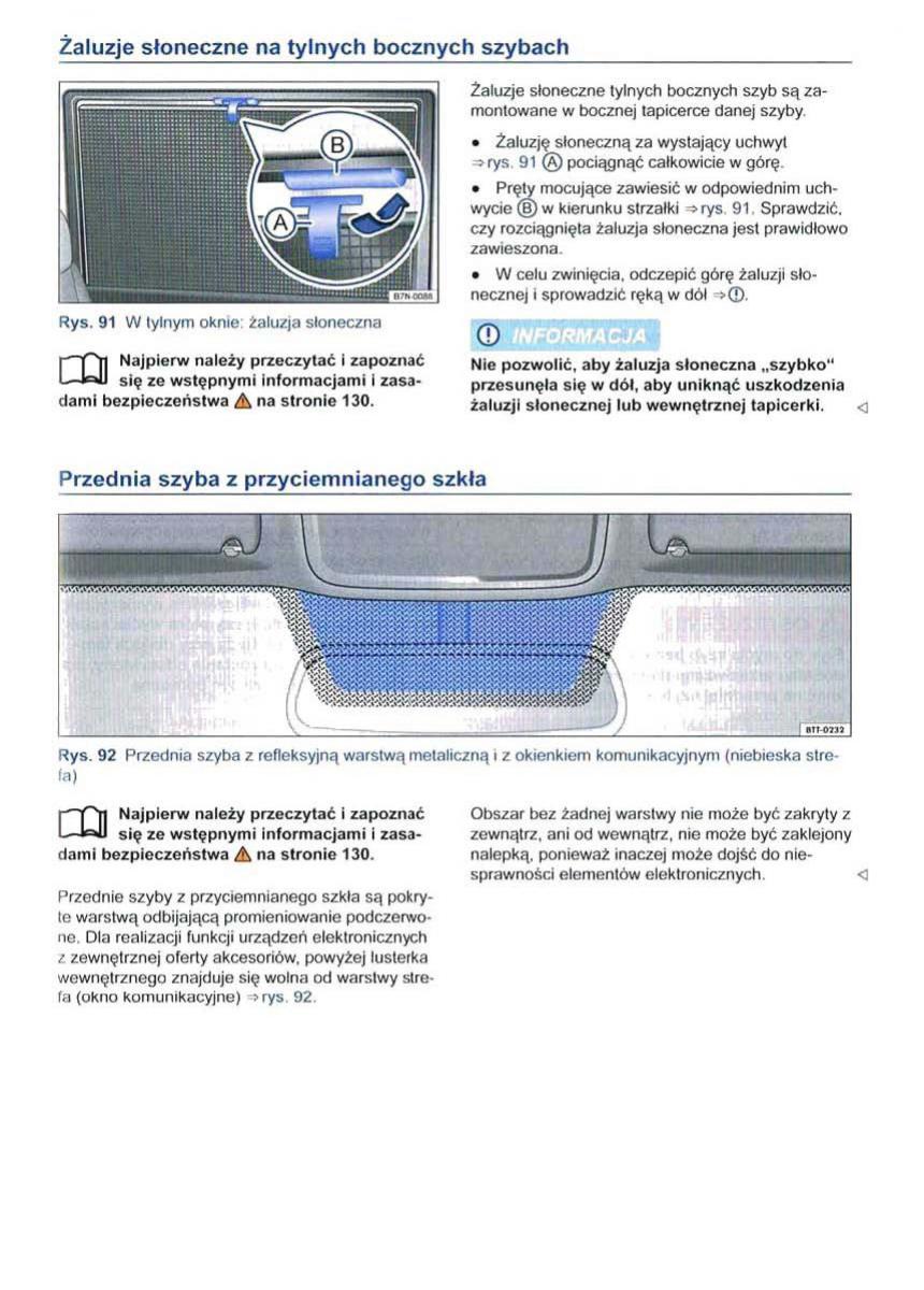 VW Sharan II 2 instrukcja obslugi / page 133