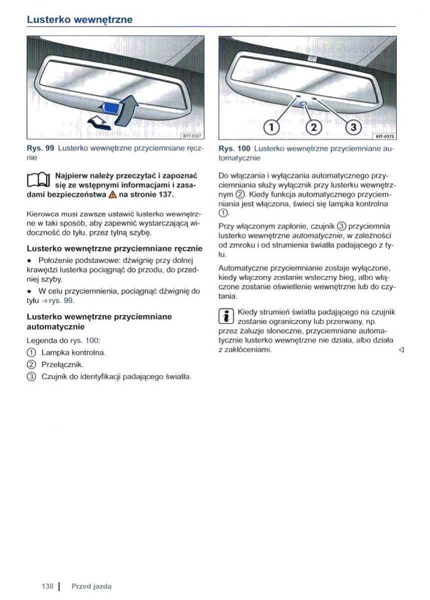 VW Sharan II 2 instrukcja obslugi / page 140