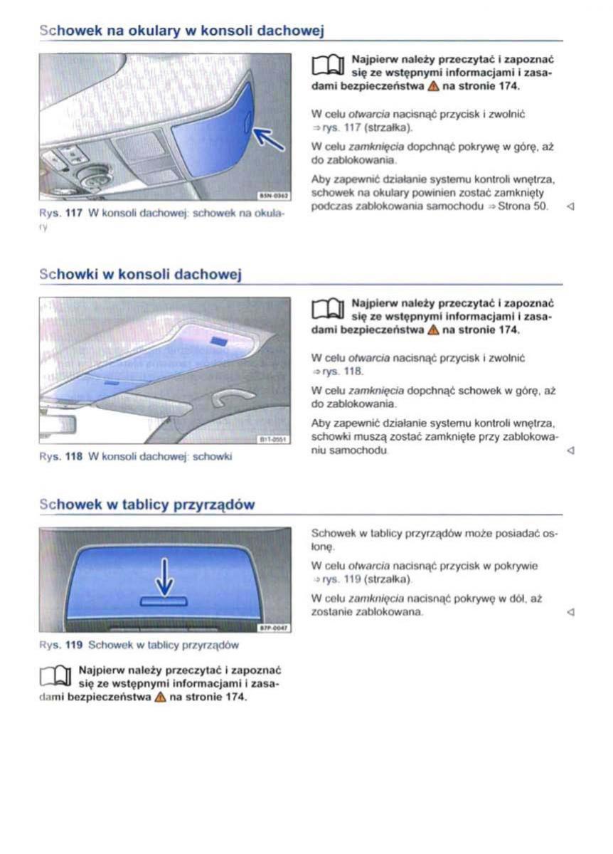 VW Sharan II 2 instrukcja obslugi / page 177