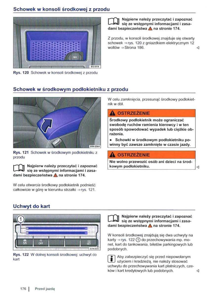 VW Sharan II 2 instrukcja obslugi / page 178