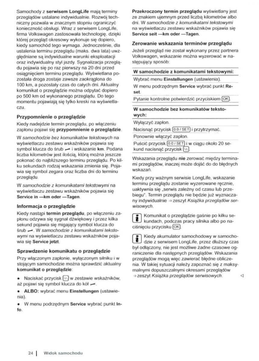 VW Sharan II 2 instrukcja obslugi / page 26