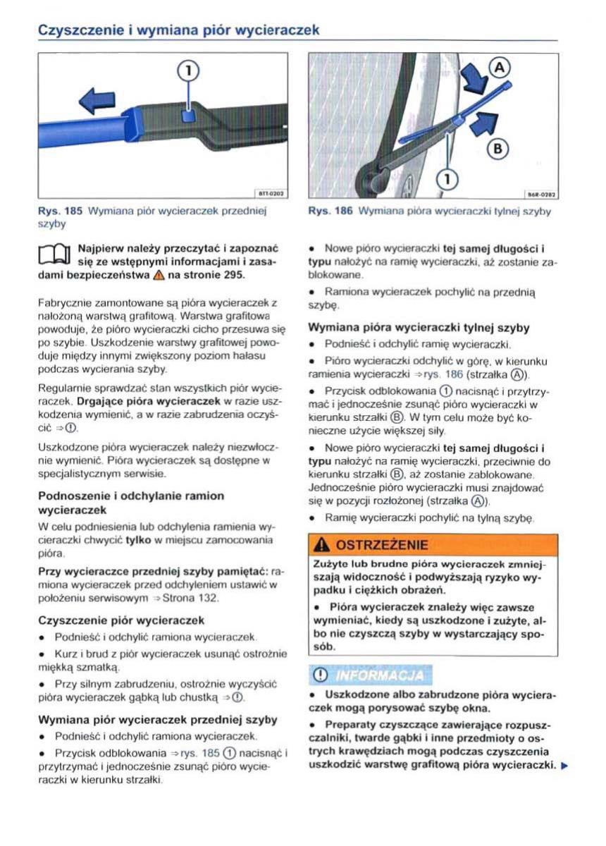 VW Sharan II 2 instrukcja obslugi / page 301