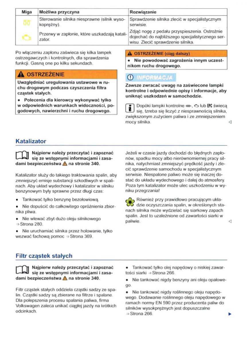 VW Sharan II 2 instrukcja obslugi / page 343