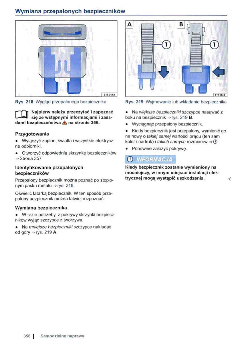 VW Sharan II 2 instrukcja obslugi / page 360