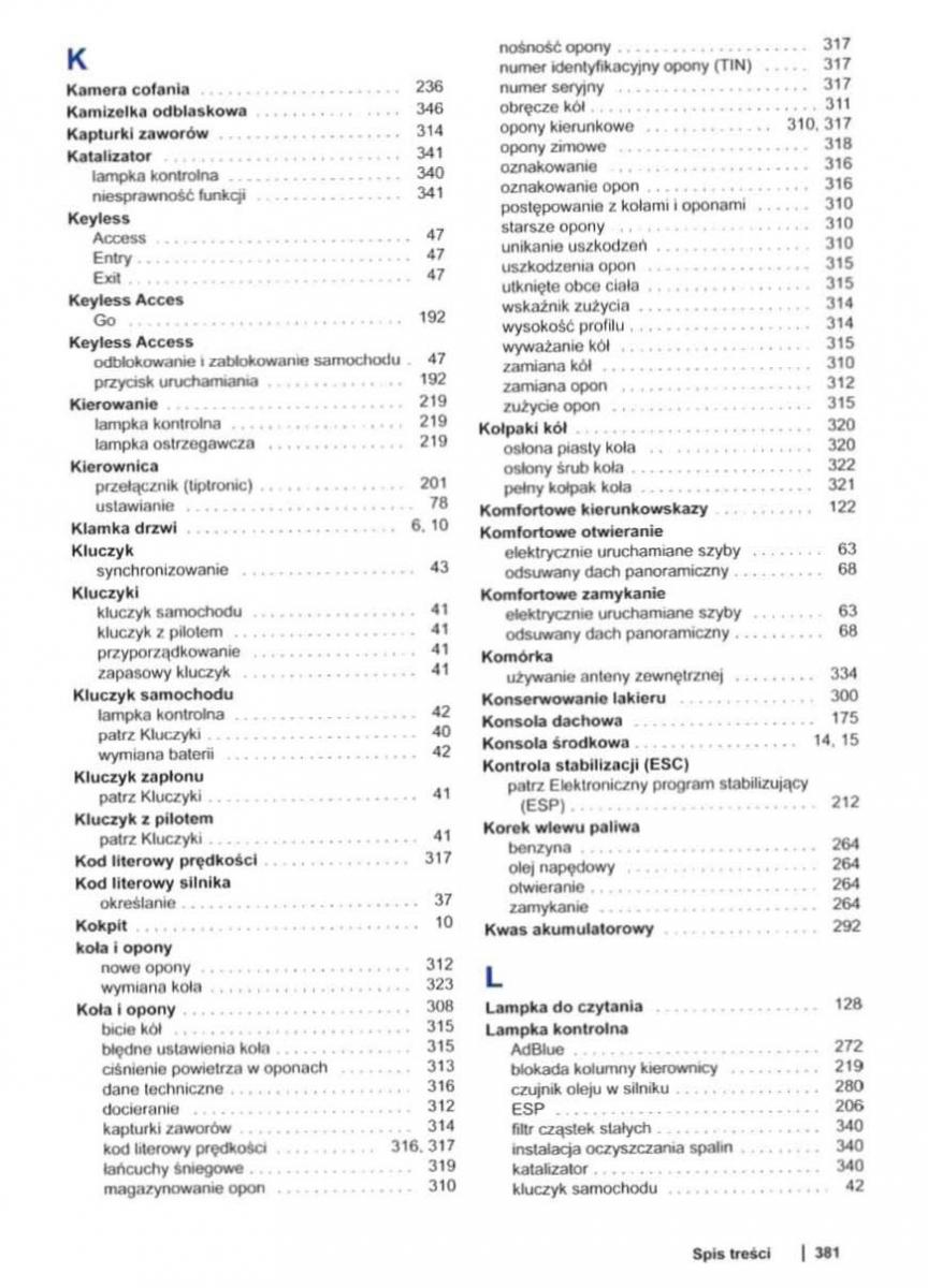 VW Sharan II 2 instrukcja obslugi / page 383