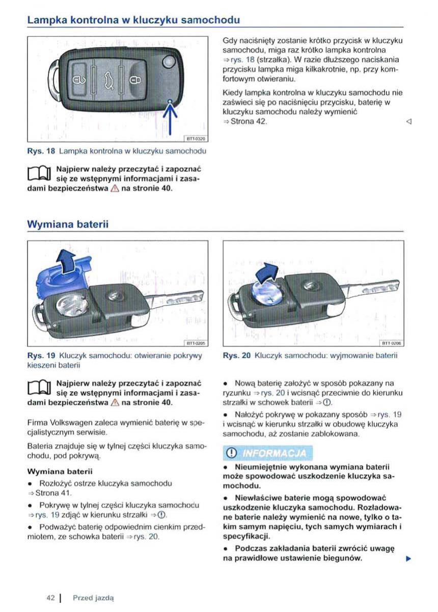 VW Sharan II 2 instrukcja obslugi / page 44