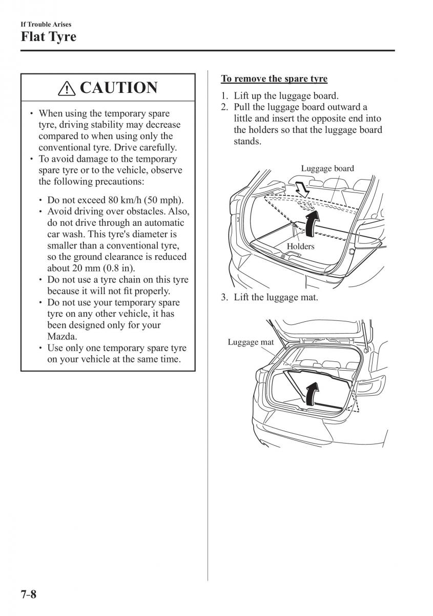 Mazda CX 3 owners manual / page 554