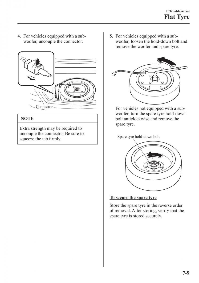 Mazda CX 3 owners manual / page 555