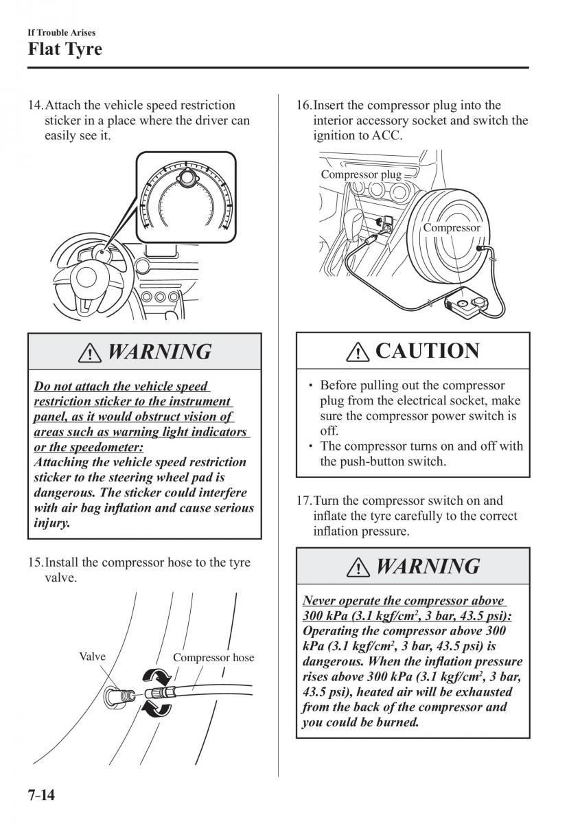 Mazda CX 3 owners manual / page 560