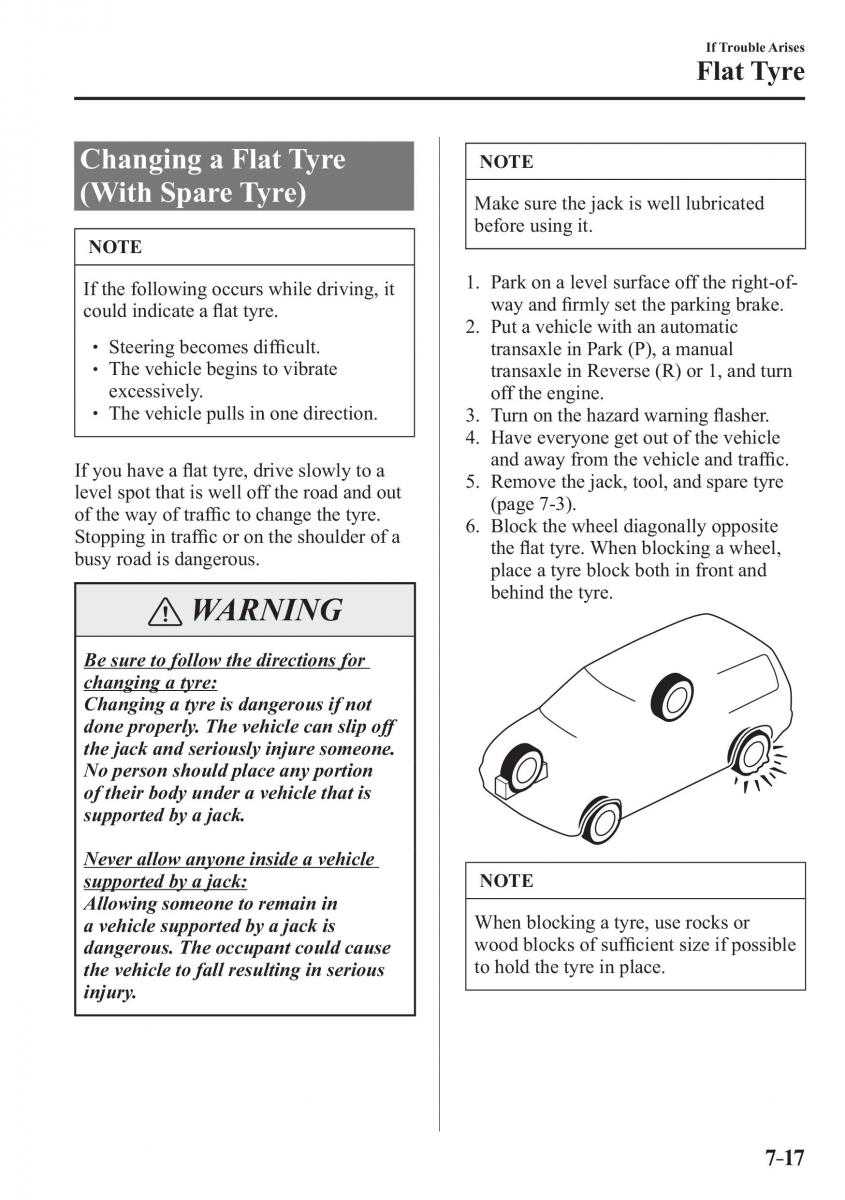 Mazda CX 3 owners manual / page 563