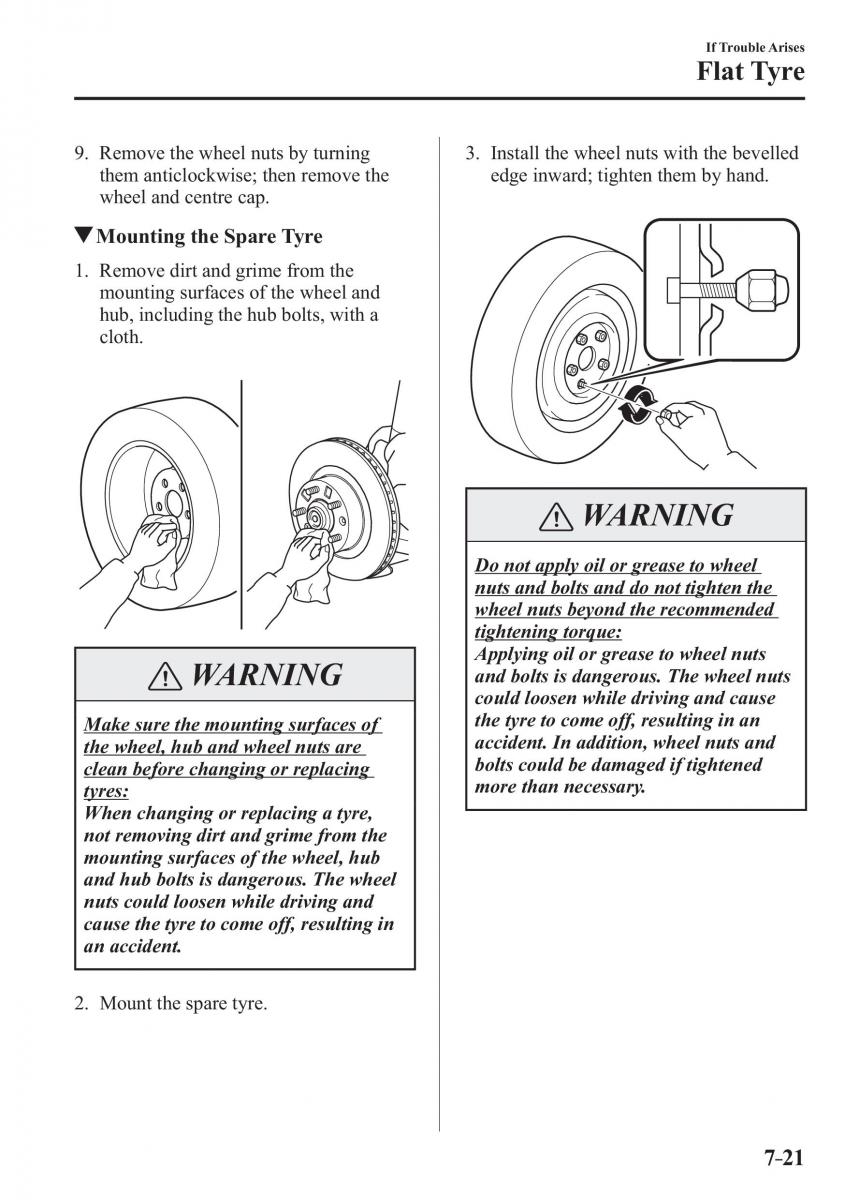 Mazda CX 3 owners manual / page 567