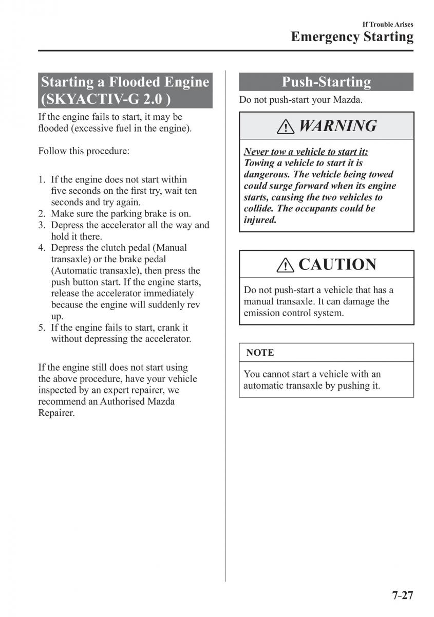 Mazda CX 3 owners manual / page 573