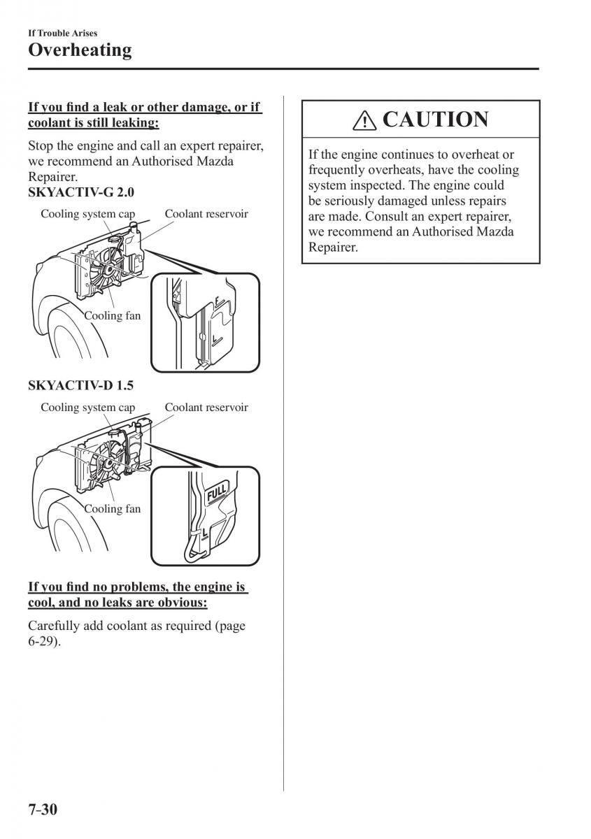 Mazda CX 3 owners manual / page 576