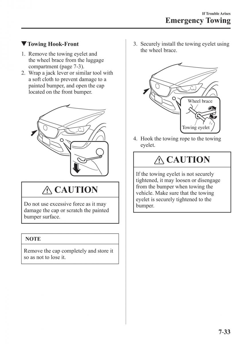 Mazda CX 3 owners manual / page 579