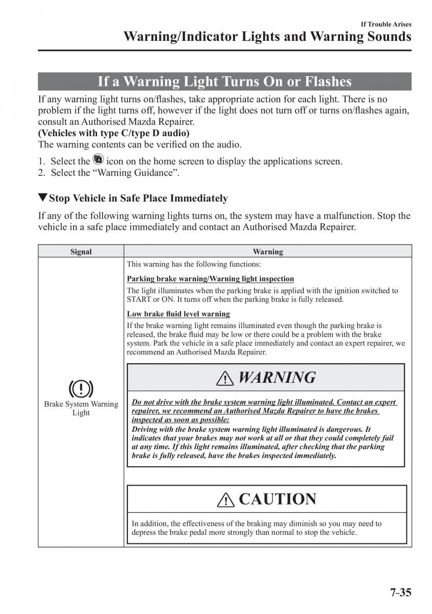 Mazda CX 3 owners manual / page 581