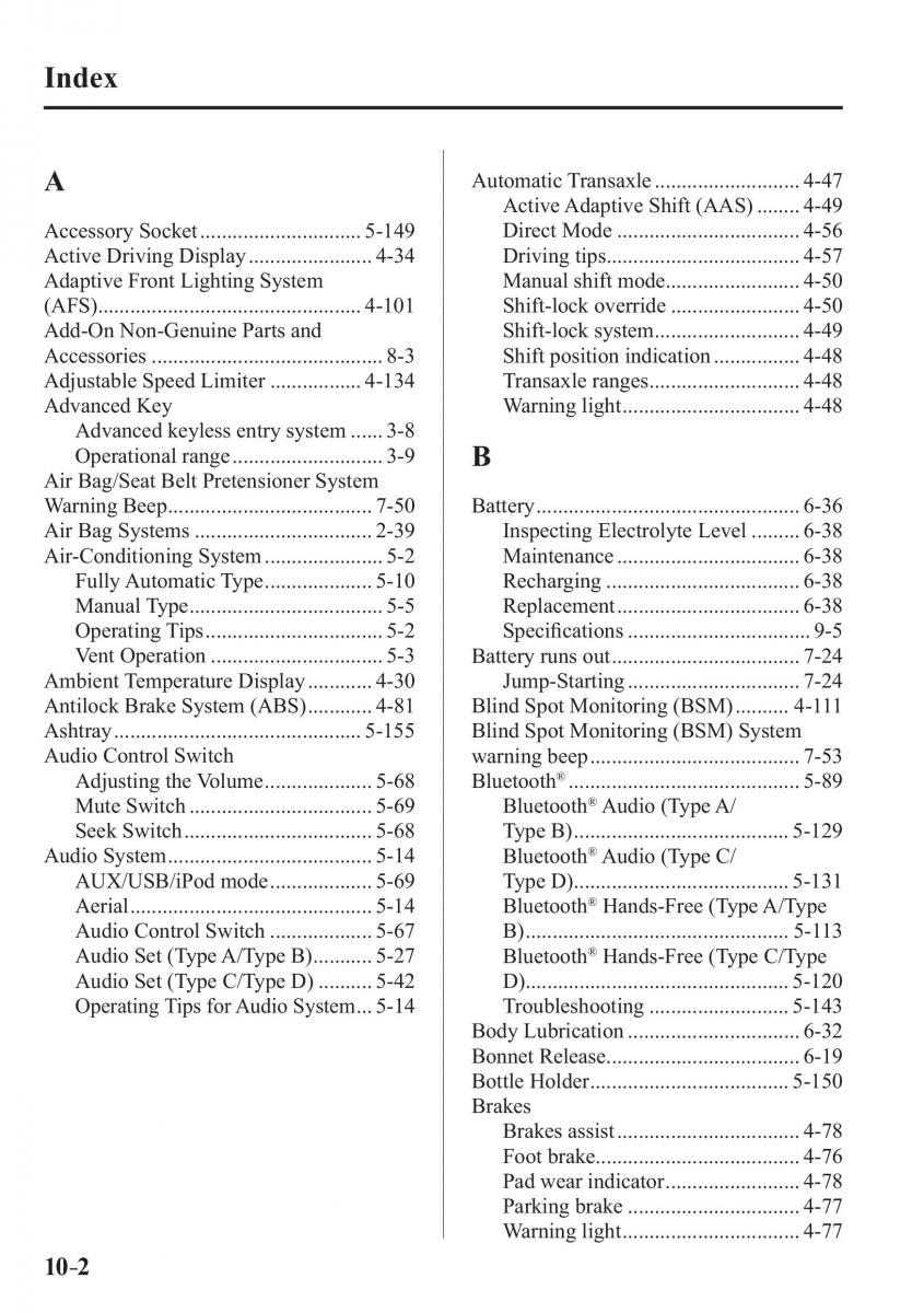 Mazda CX 3 owners manual / page 648