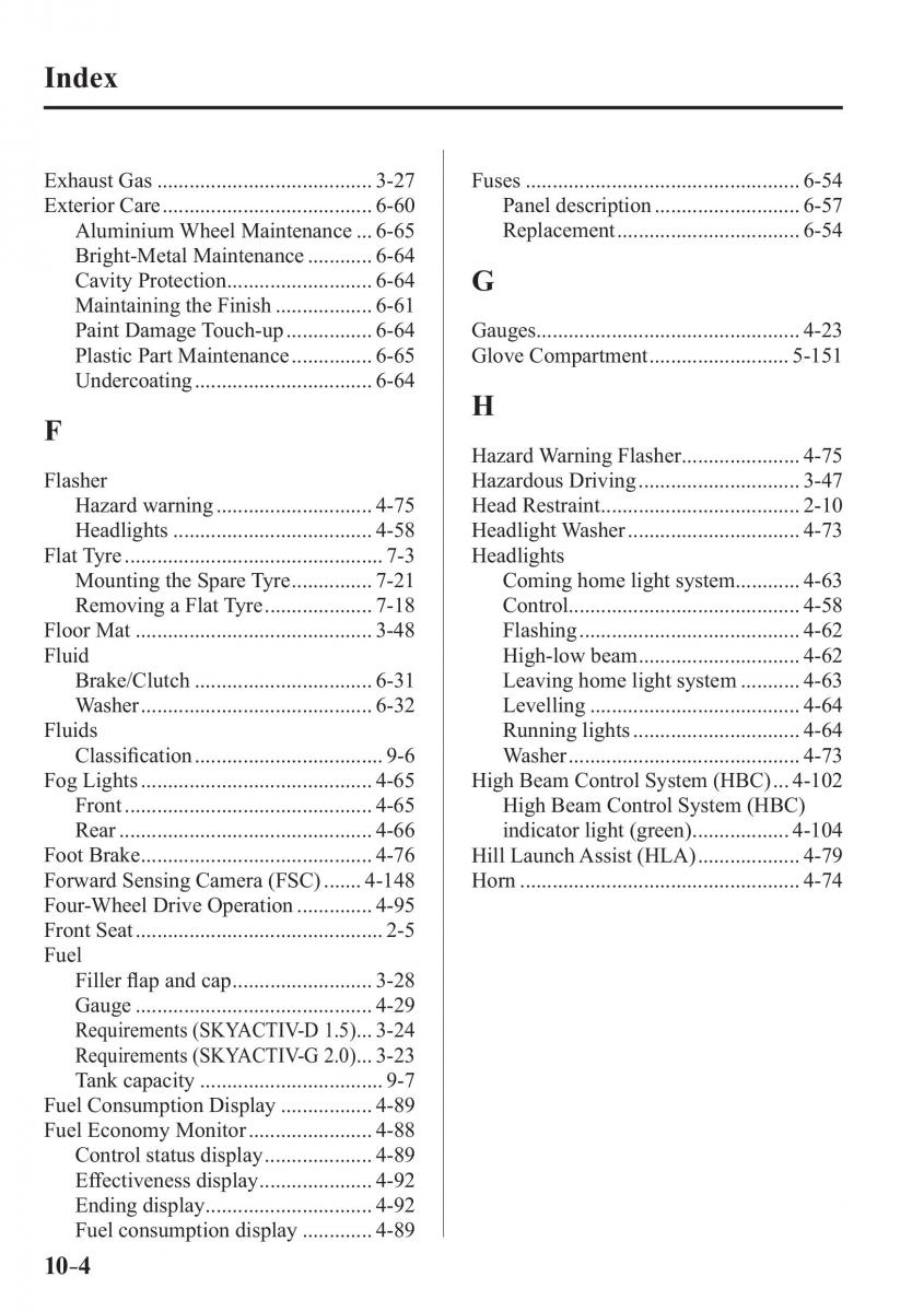 Mazda CX 3 owners manual / page 650