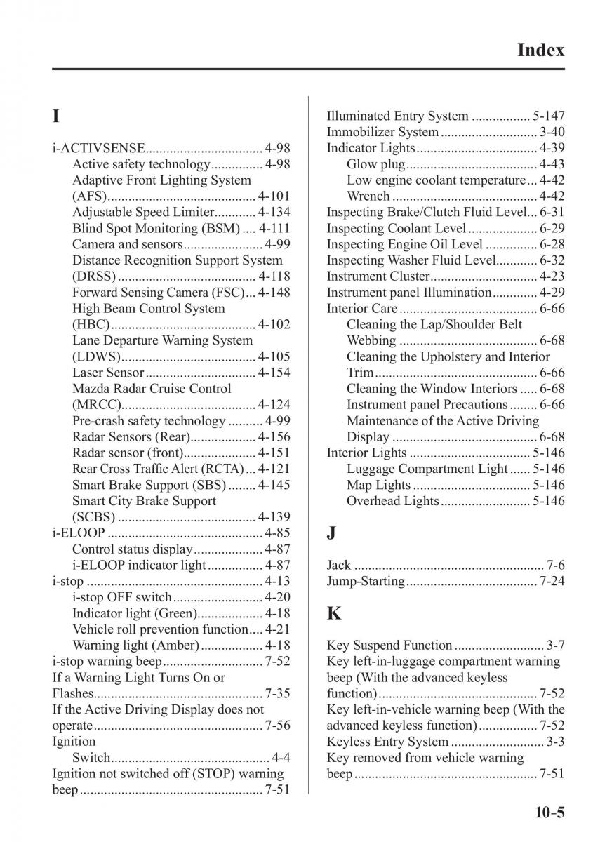 Mazda CX 3 owners manual / page 651