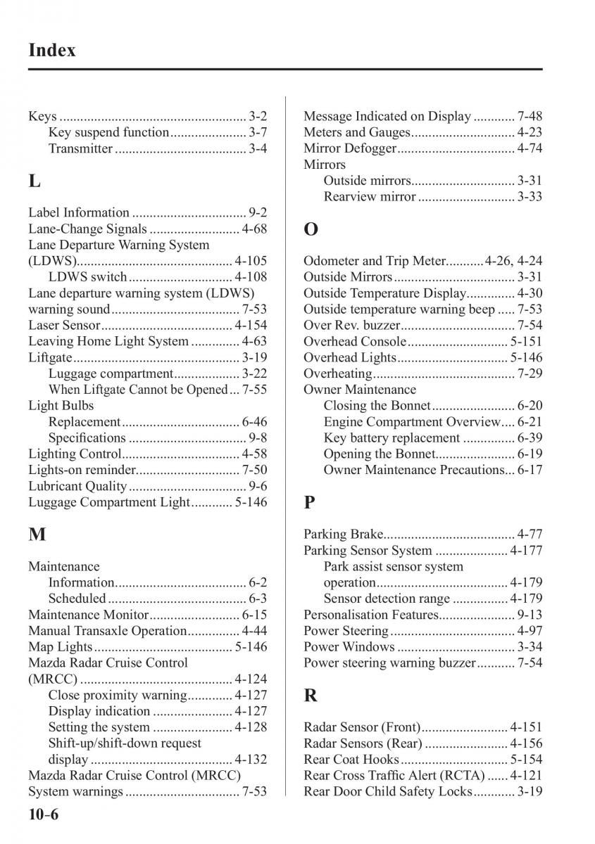 Mazda CX 3 owners manual / page 652