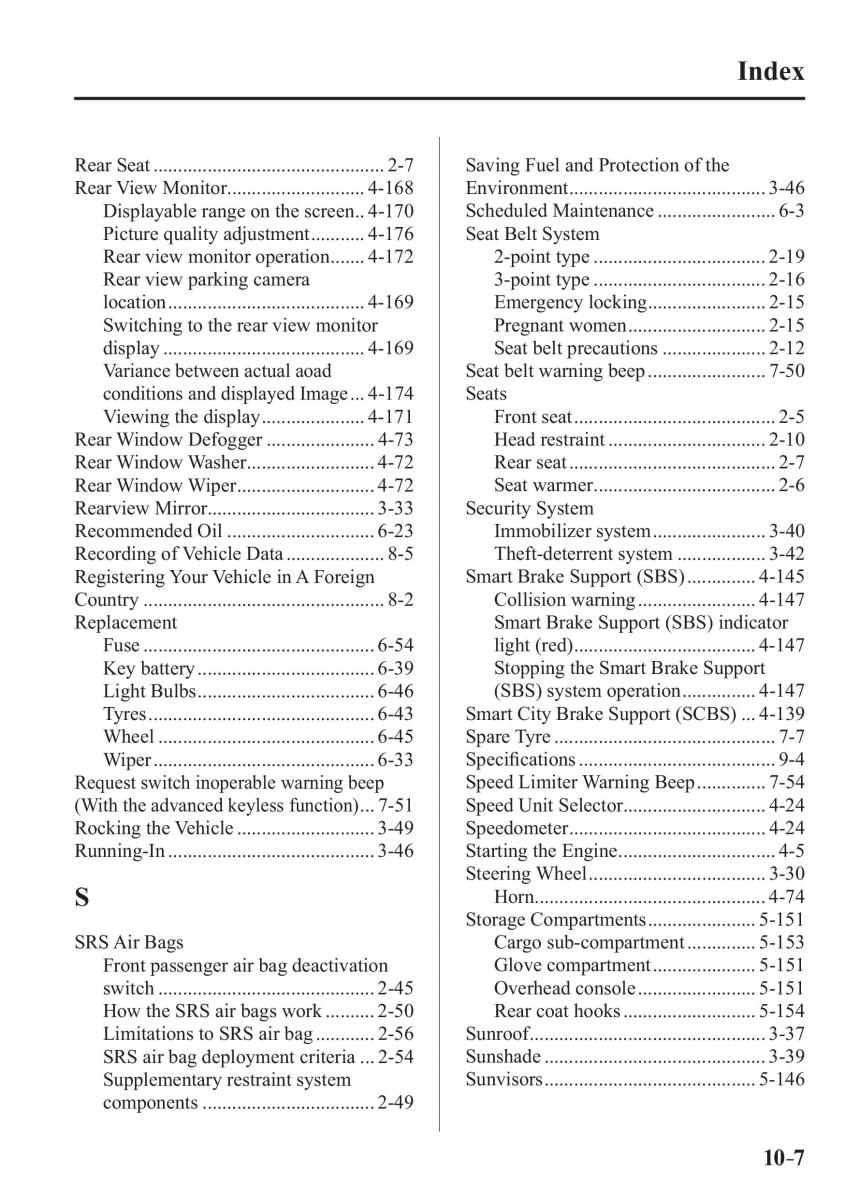 Mazda CX 3 owners manual / page 653